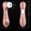 Satisfyer Pro Sucking Vibrators G Spot Couple Silicone Vibration Nipple Sucker Toys