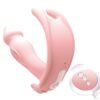 Invisible shading vibrating warming female vibrating egg