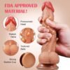 Popular Choice --- 1 Reusable Penis Cover With Vibration Function, Flesh Colored Penis Protection Cover, Super Soft Suitable For Couples With Penis Rings, Vibrating Dildos, Men's Toys, Penis Covers