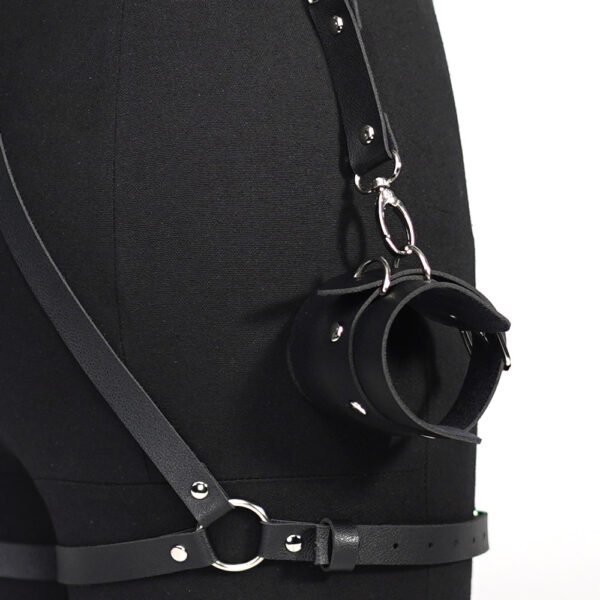 Binding Leather Couple Underwear Toys