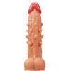 Popular Choice --- 1 Reusable Penis Cover With Vibration Function, Flesh Colored Penis Protection Cover, Super Soft Suitable For Couples With Penis Rings, Vibrating Dildos, Men's Toys, Penis Covers