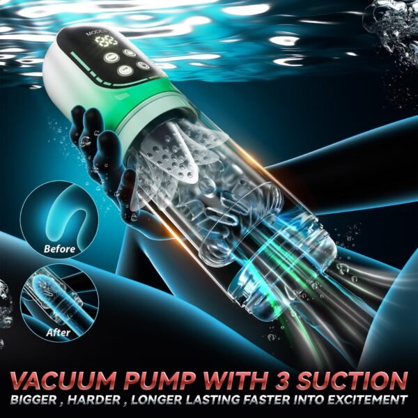 Male Fully Automatic Water Bath Telescopic Rotating Toy