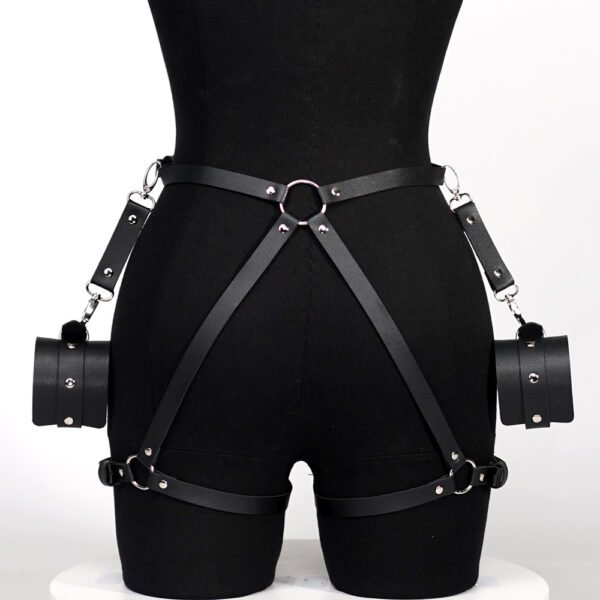 Binding Leather Couple Underwear Toys