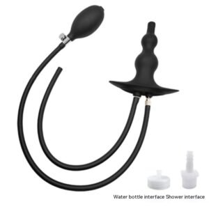 Silicone Enema Inflatable Butt Plug For Men And Women Sex Product Butt Plug Anal Dilator
