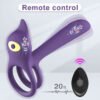 Vibrator For Couple,G Spot 2 In 1 Vibrating Cock Ring With 10 Modes, Men's Penis Vibrators Clitorals Stimulator For Women,Adult Sex Toys