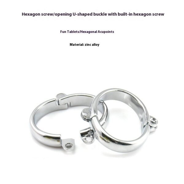 handcuffs and footcuffs restraint set