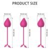 Kegel Exercise Balls Silicone Pelvic Floor Muscle Trainers For Female Beginner To Advanced