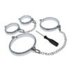 handcuffs and footcuffs restraint set