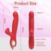 Double Vibration Stimulation For Clitoral Deep Tissue Massage - G Spot Vibrator Clitoral Stimulator Sex Toys With 10 Vibration 5 Swinging Modes, Vibrators Adult Sex Toy For Women And Couple