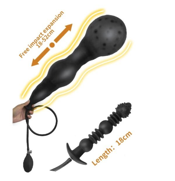eabe627f-9252-4061-9fe1-280226dcccfc.jpg Inflatable Large Folding Butt Plug Dildos Butt Plug Vaginal Anus Expansion Prostate Dilator
