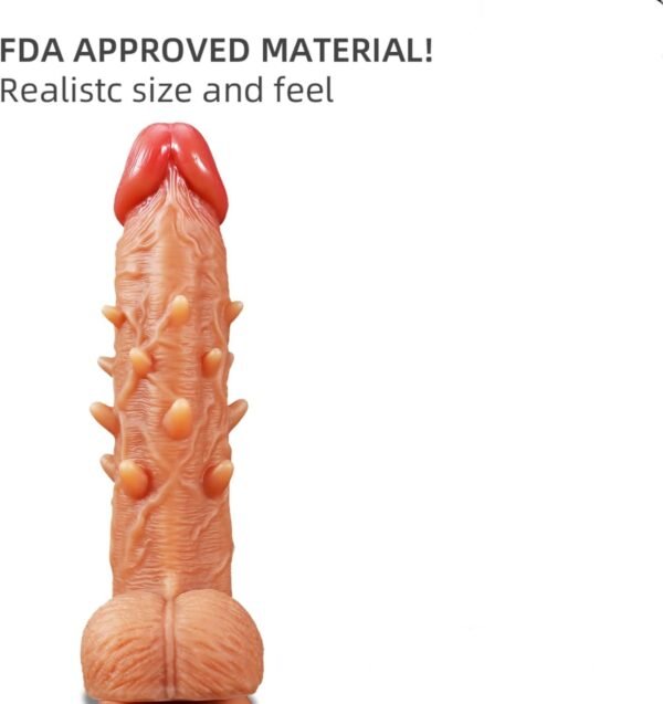 vibrating penis cover soft extender