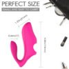 finger vibrator silicone pink
