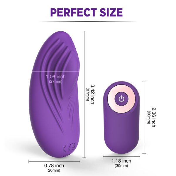 USB charging design of the {color} remote control panty vibrator