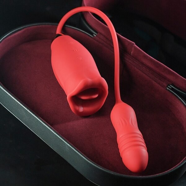 remote control tongue vibrator purple