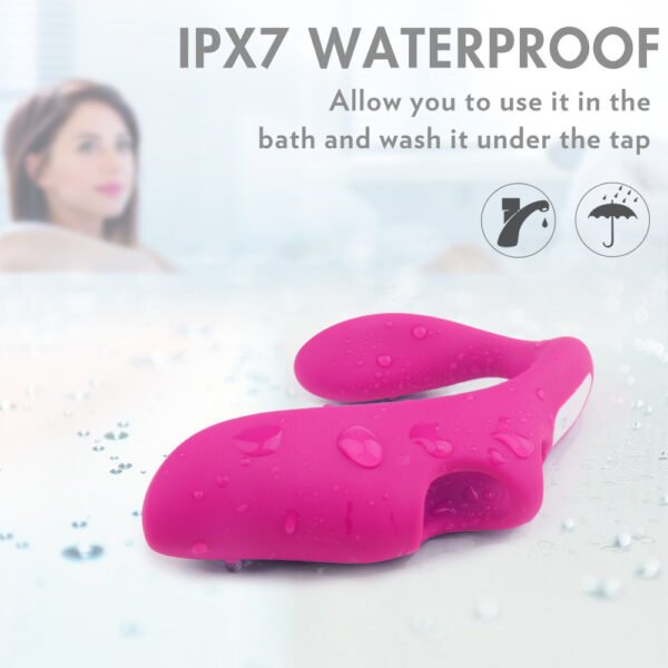 finger vibrator silicone pink